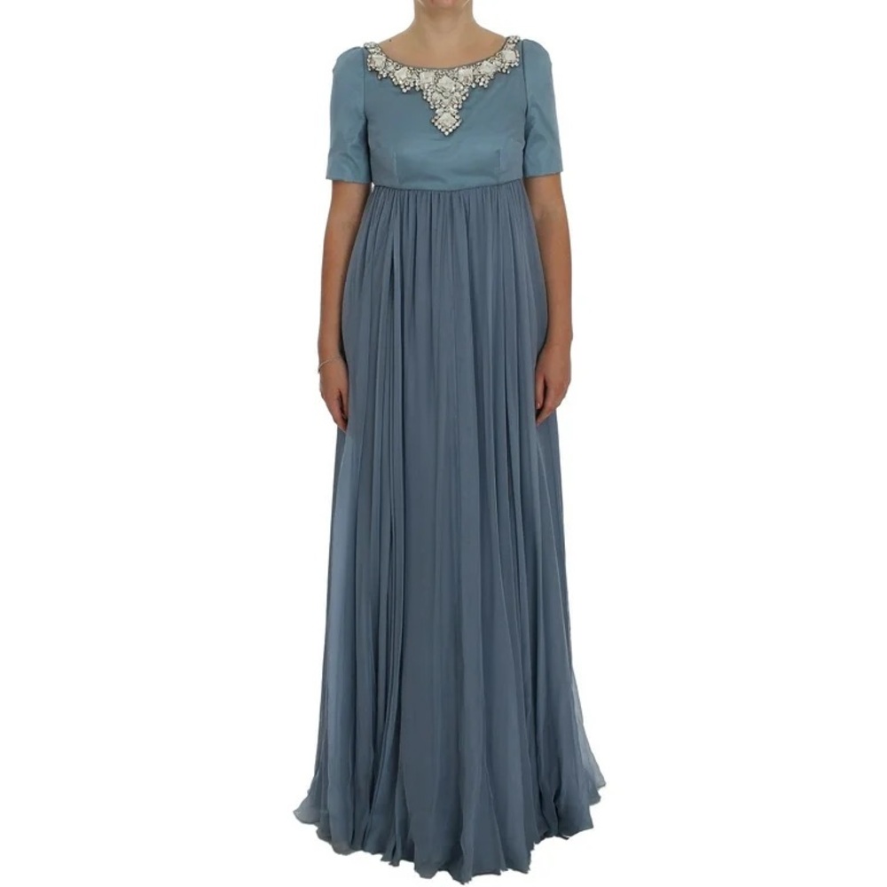 Elegant Blue Evening Gown